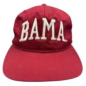 Alabama Crimson Tide BAMA Snapback Hat OS Iron Bowl 1996 Vintage Kudzu Youngan